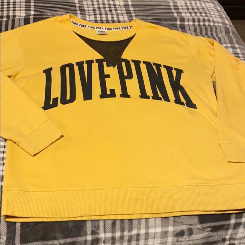 Pink sweatshirt